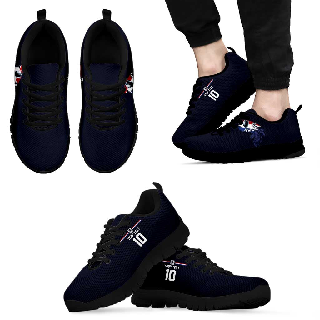 Custom Netherlands Football 2024 Road to The Champion Sneakers Oranje Holland Clockwork Orange The Flying Away Color LT03