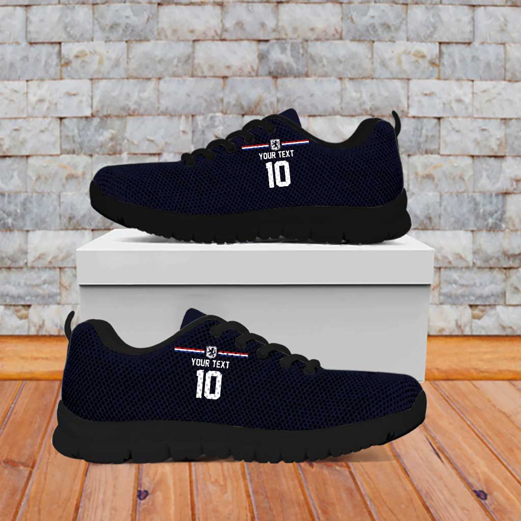 Custom Netherlands Football 2024 Road to The Champion Sneakers Oranje Holland Clockwork Orange The Flying Away Color LT03