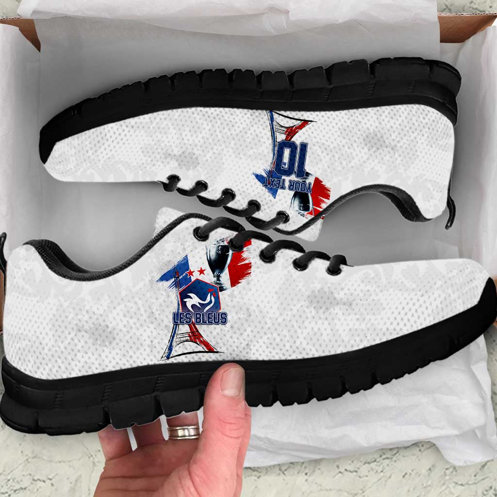 Custom Le Blues Football 2024 Road to The Champion Sneakers LT03