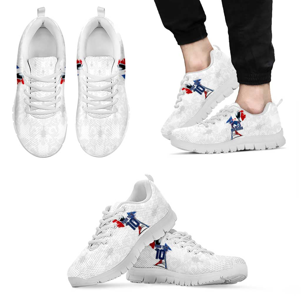 Custom Le Blues Football 2024 Road to The Champion Sneakers LT03