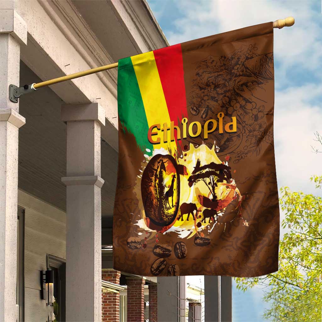 Ethiopia's Pride - Coffee Culture Garden Flag LT03