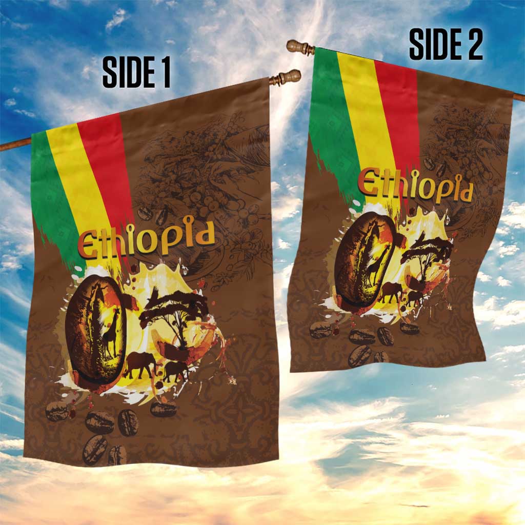 Ethiopia's Pride - Coffee Culture Garden Flag LT03