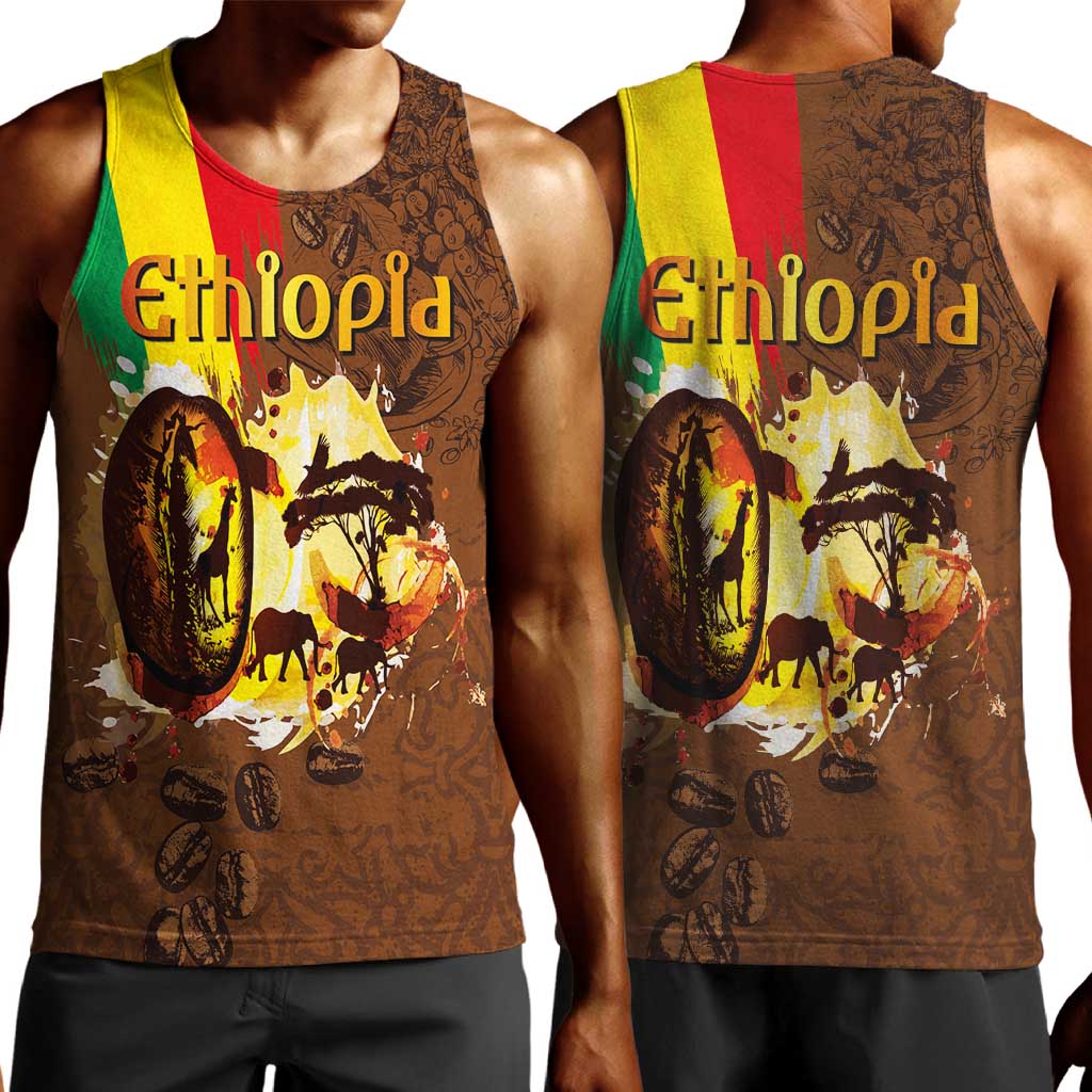 Ethiopia's Pride - Coffee Culture Men Tank Top LT03