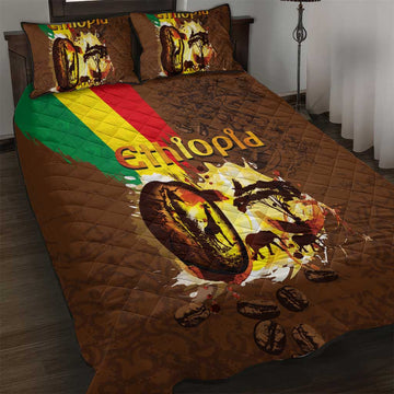 Ethiopia's Pride - Coffee Culture Quilt Bed Set LT03