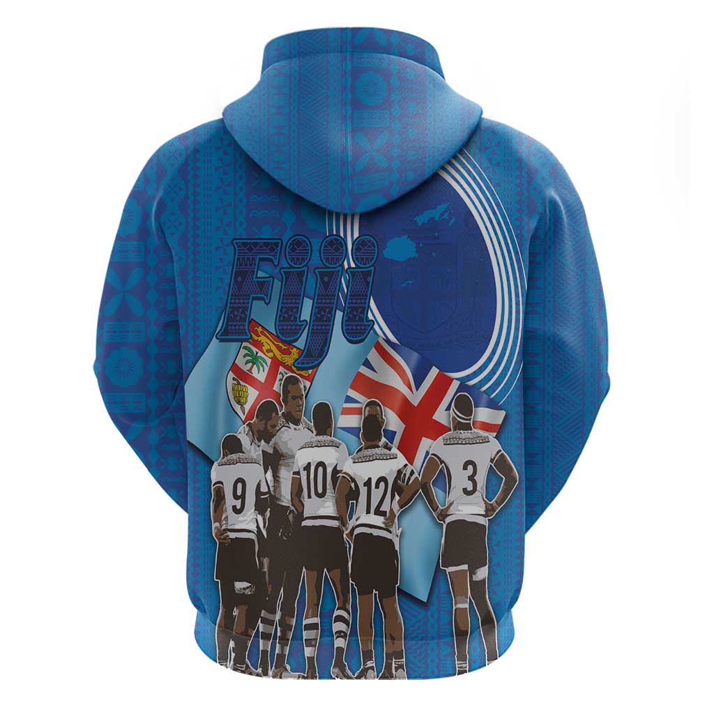 Fiji Rugby Sevens Hoodie Commemorate Gold Medal - Rio de Janeiro 2016 LT03