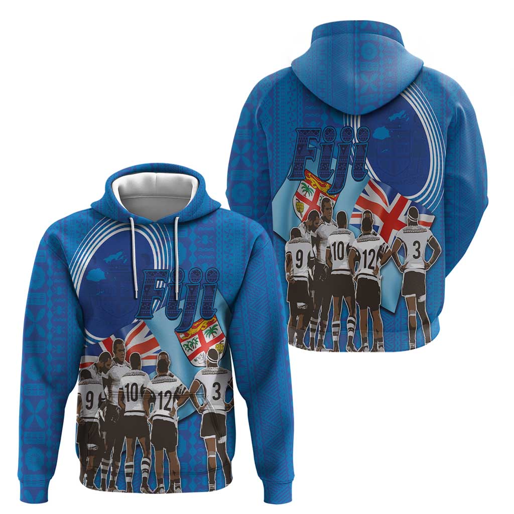 Fiji Rugby Sevens Hoodie Commemorate Gold Medal - Rio de Janeiro 2016 LT03