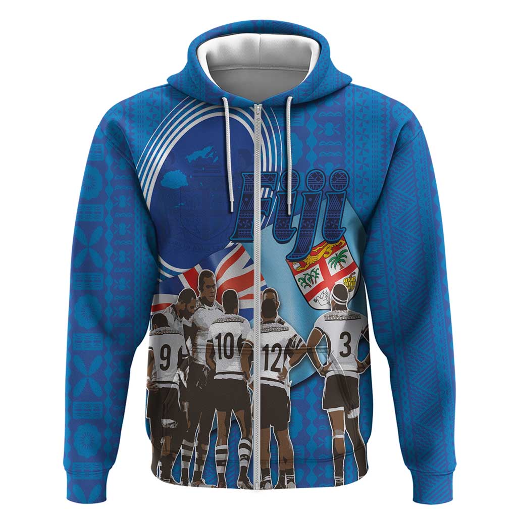 Fiji Rugby Sevens Hoodie Commemorate Gold Medal - Rio de Janeiro 2016 LT03