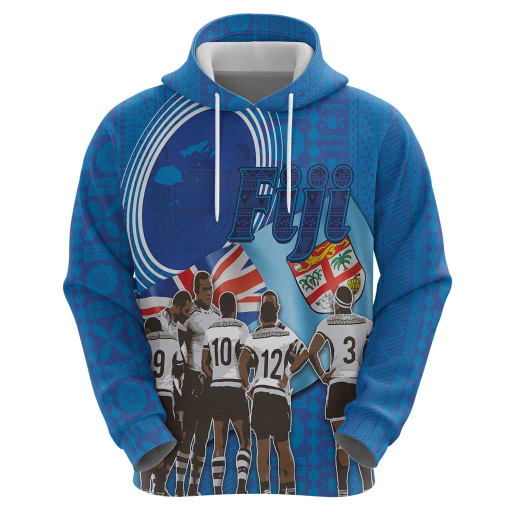 Fiji Rugby Sevens Hoodie Commemorate Gold Medal - Rio de Janeiro 2016 LT03