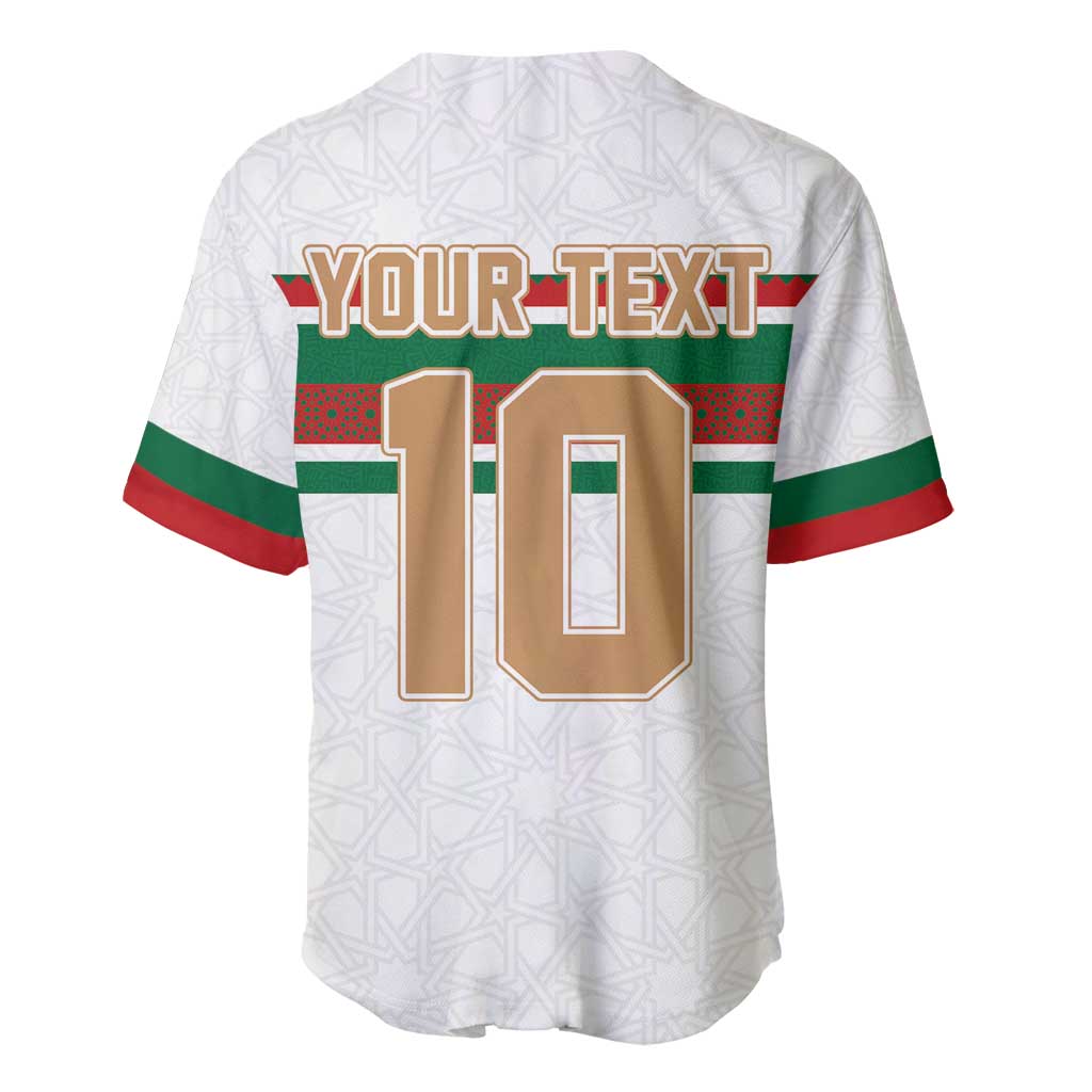 Custom Moroccan Football Baseball Jersey The Hunt of Atlas Lions LT03