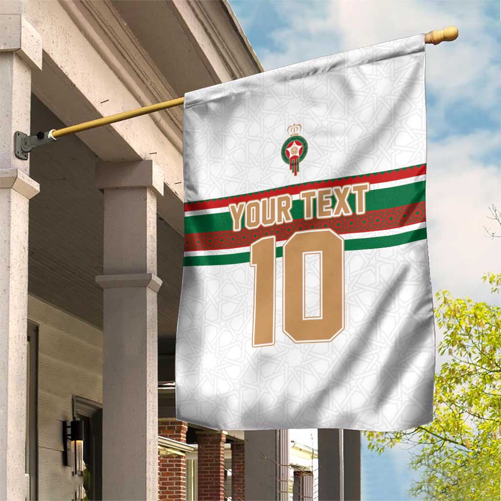 Custom Moroccan Football Garden Flag The Hunt of Atlas Lions LT03