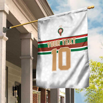 Custom Moroccan Football Garden Flag The Hunt of Atlas Lions LT03