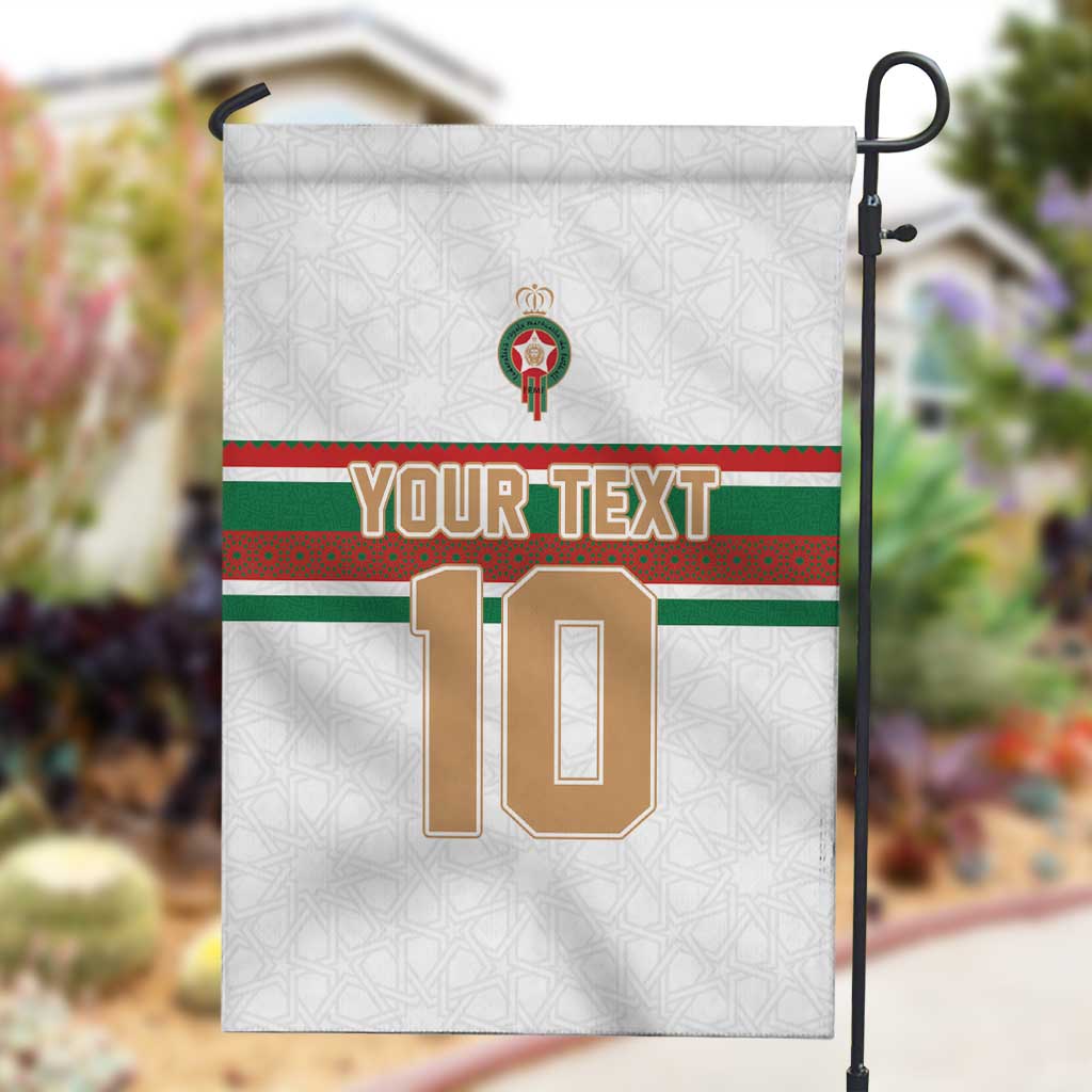 Custom Moroccan Football Garden Flag The Hunt of Atlas Lions LT03