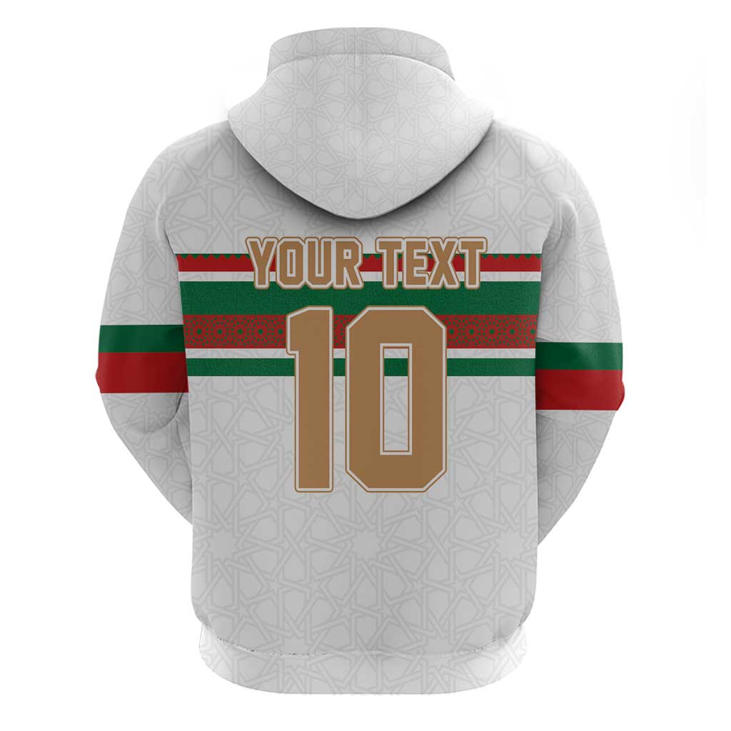Custom Morocco Football Hoodie The Roar of Atlas Lions LT03