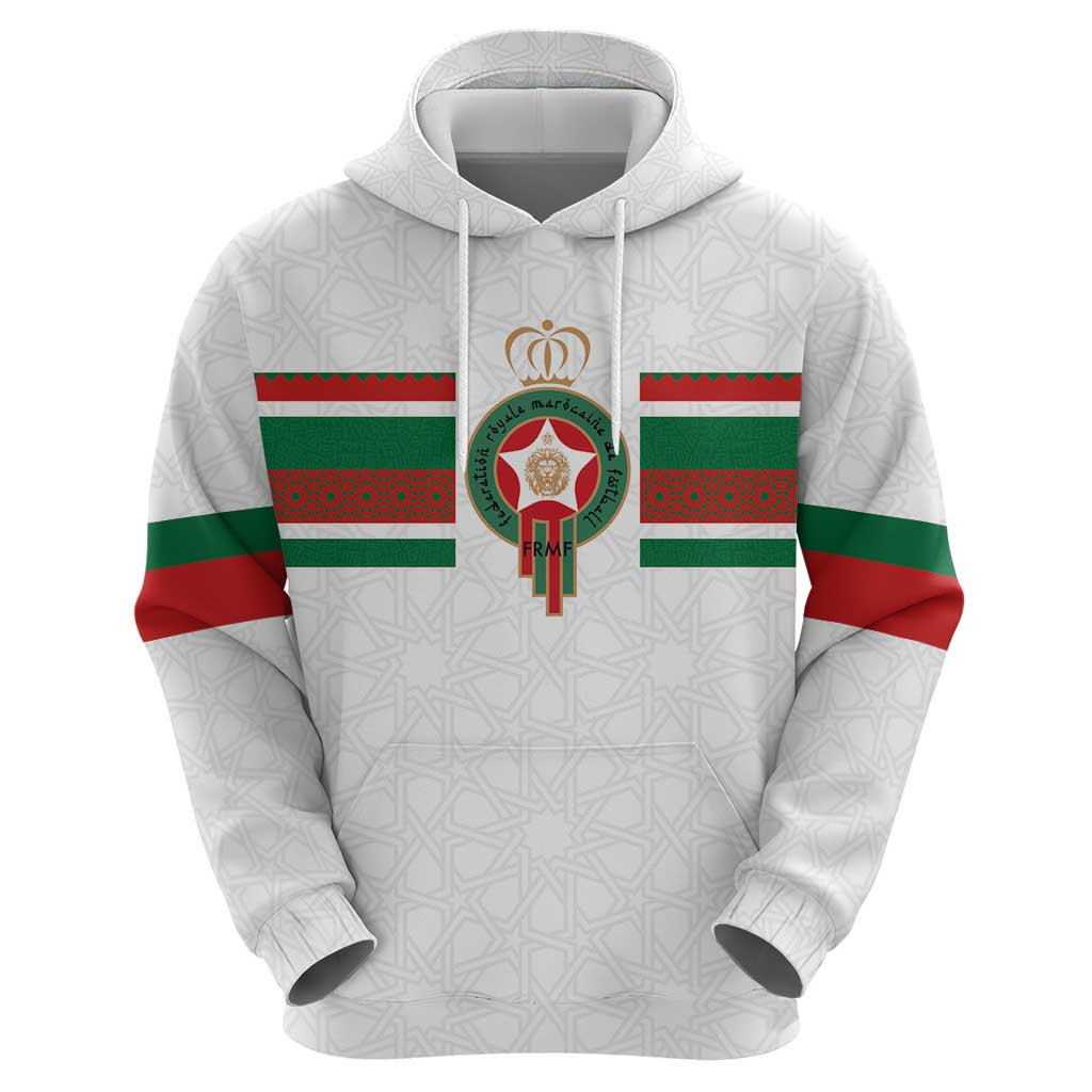 Custom Morocco Football Hoodie The Roar of Atlas Lions LT03
