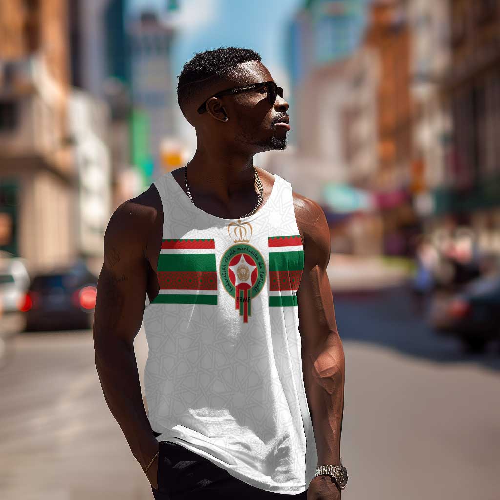 Custom Moroccan Football Men Tank Top The Hunt of Atlas Lions LT03