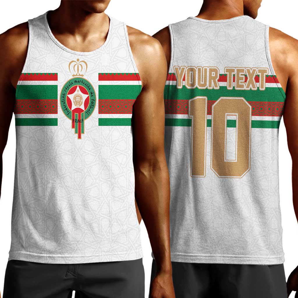 Custom Moroccan Football Men Tank Top The Hunt of Atlas Lions LT03