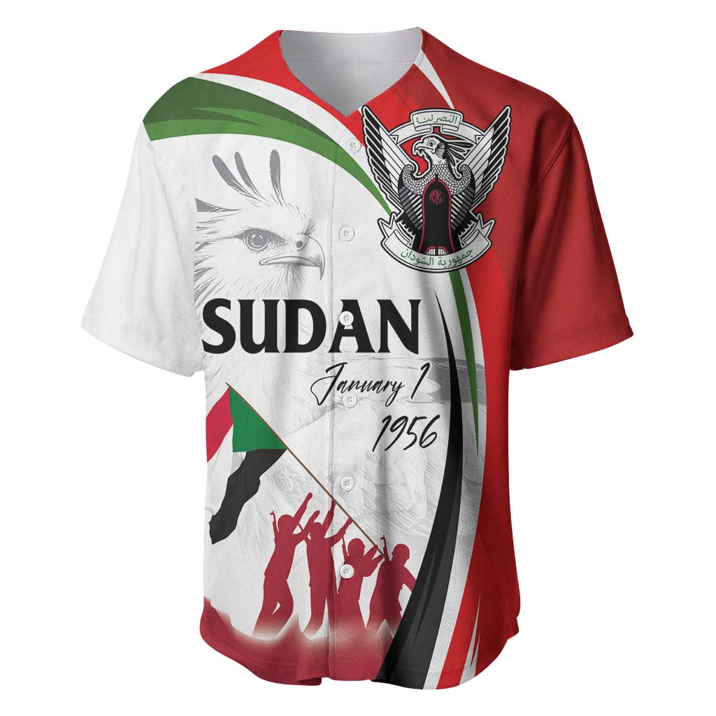 Happy Independence of Sudan Baseball Jersey Soldiers Fight for Homeland - Victory is ours LT03