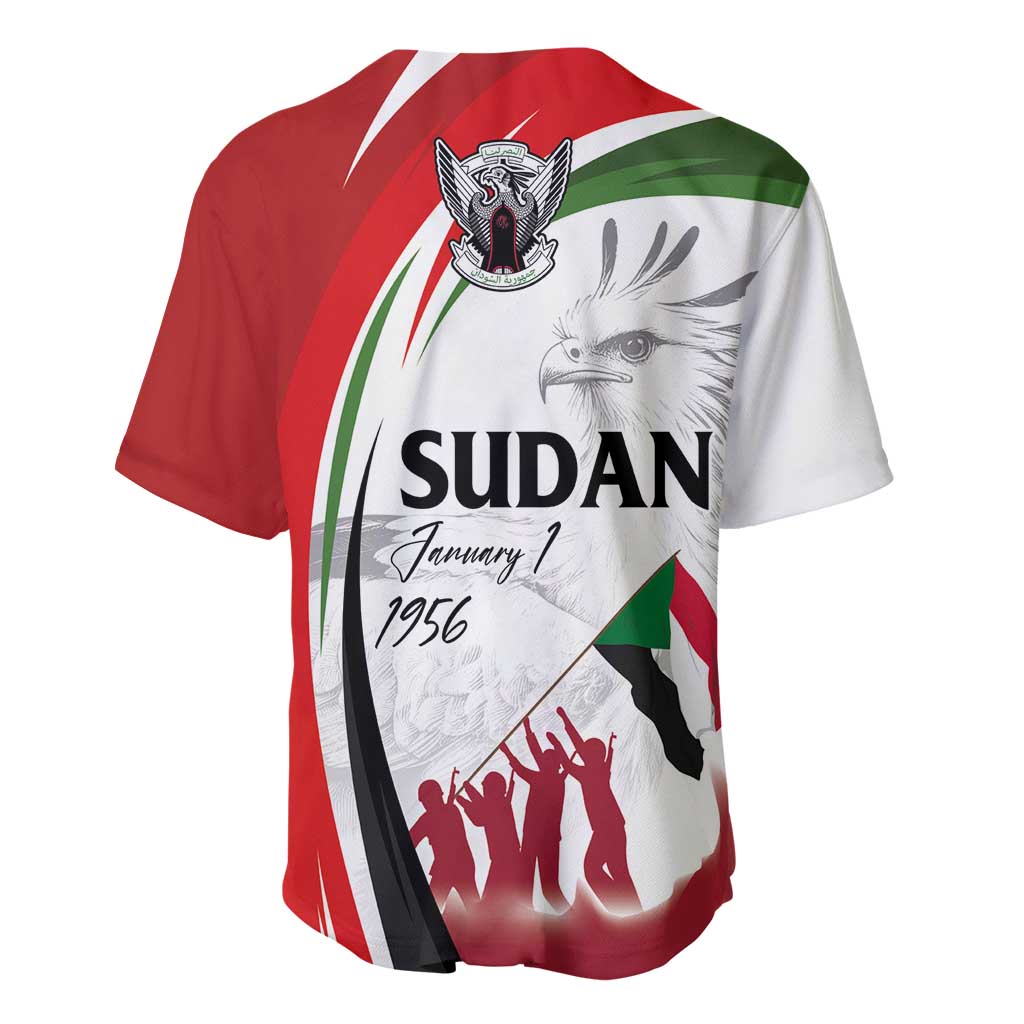 Happy Independence of Sudan Baseball Jersey Soldiers Fight for Homeland - Victory is ours LT03