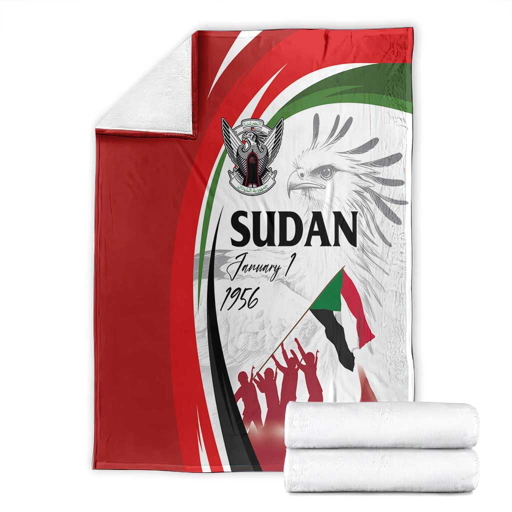 Happy Independence of Sudan Blanket Soldiers Fight for Homeland - Victory is ours LT03