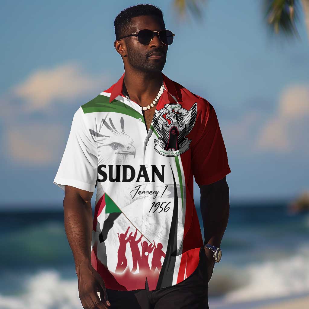 Happy Independence of Sudan Hawaiian Shirt Soldiers Fight for Homeland - Victory is ours LT03