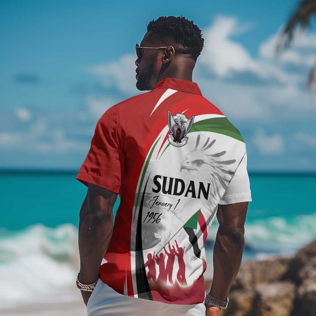 Happy Independence of Sudan Hawaiian Shirt Soldiers Fight for Homeland - Victory is ours LT03