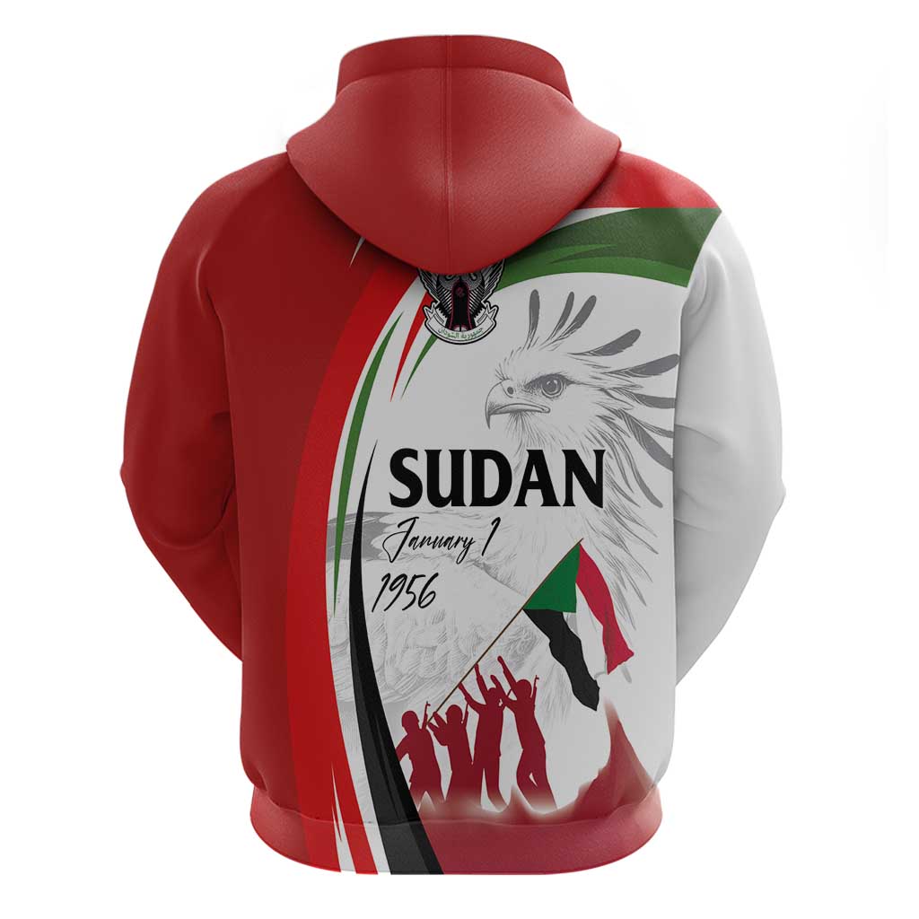Sudan Independence Day Hoodie Victory is Ours - Soldiers of the Homeland LT03