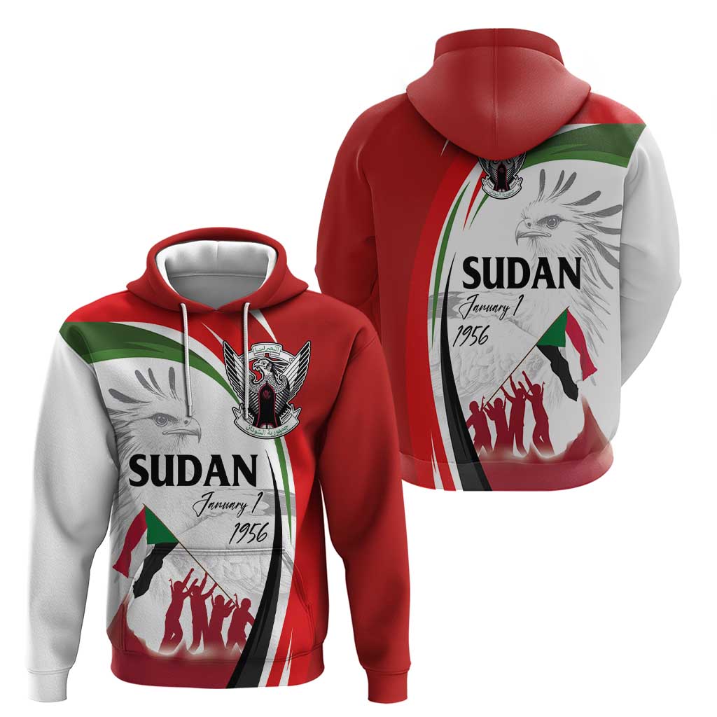 Sudan Independence Day Hoodie Victory is Ours - Soldiers of the Homeland LT03
