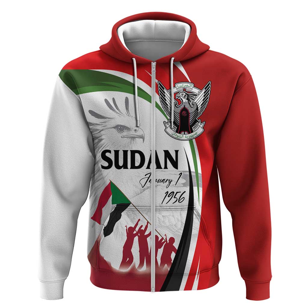 Sudan Independence Day Hoodie Victory is Ours - Soldiers of the Homeland LT03