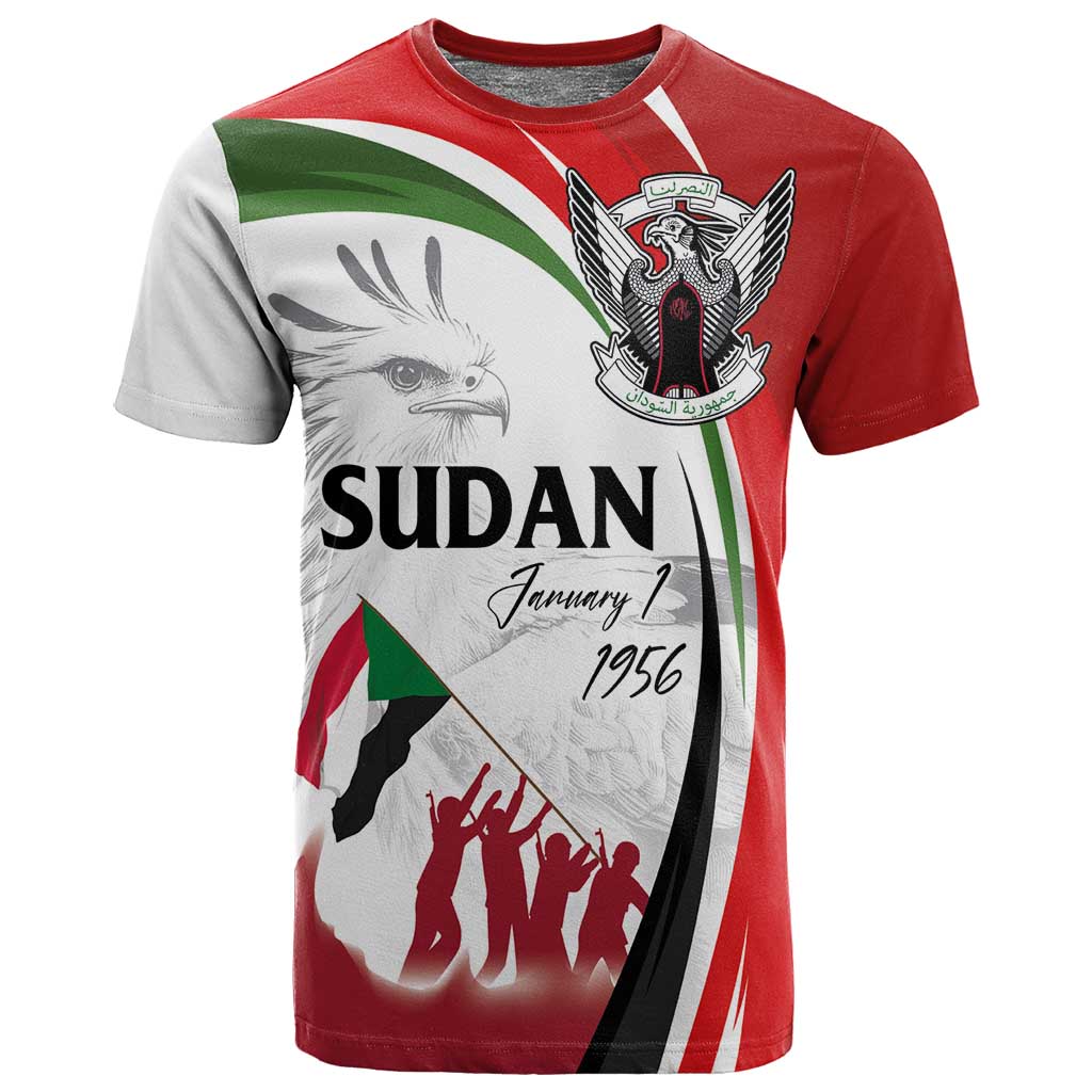 Happy Independence of Sudan T shirt Soldiers Fight for Homeland - Victory is ours LT03