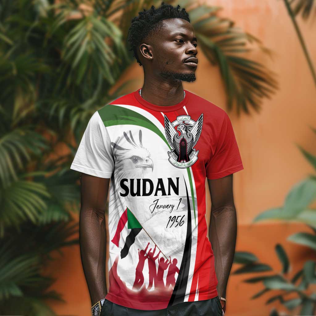 Happy Independence of Sudan T shirt Soldiers Fight for Homeland - Victory is ours LT03