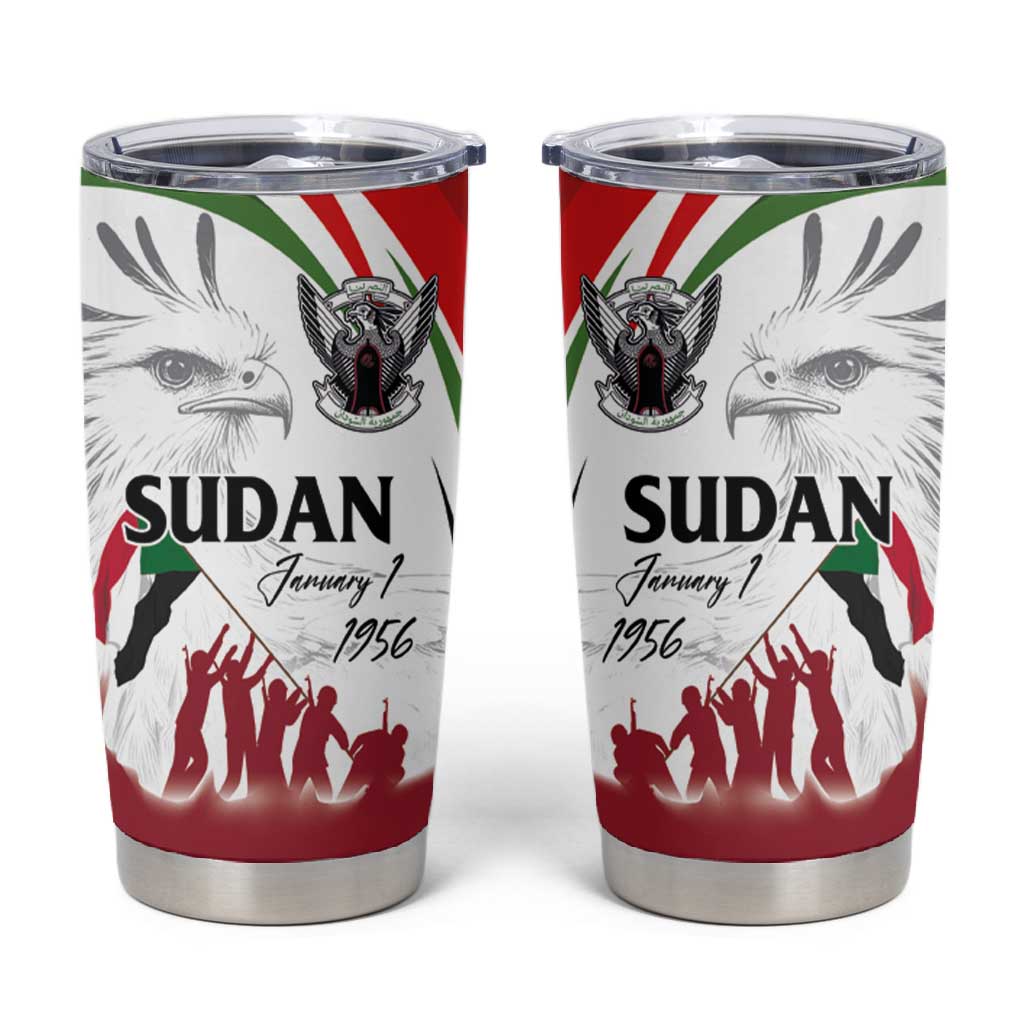 Happy Independence of Sudan Tumbler Cup Soldiers Fight for Homeland - Victory is ours LT03
