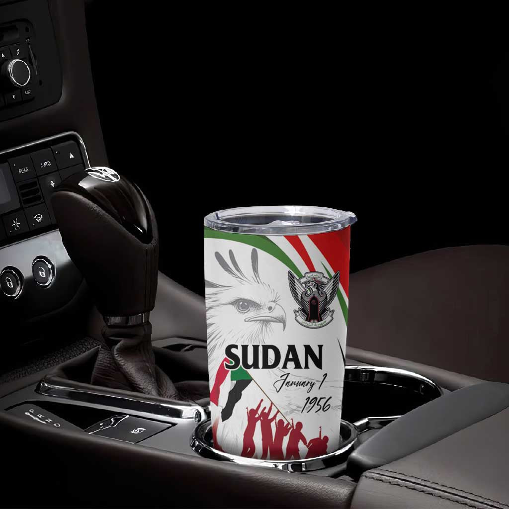 Happy Independence of Sudan Tumbler Cup Soldiers Fight for Homeland - Victory is ours LT03