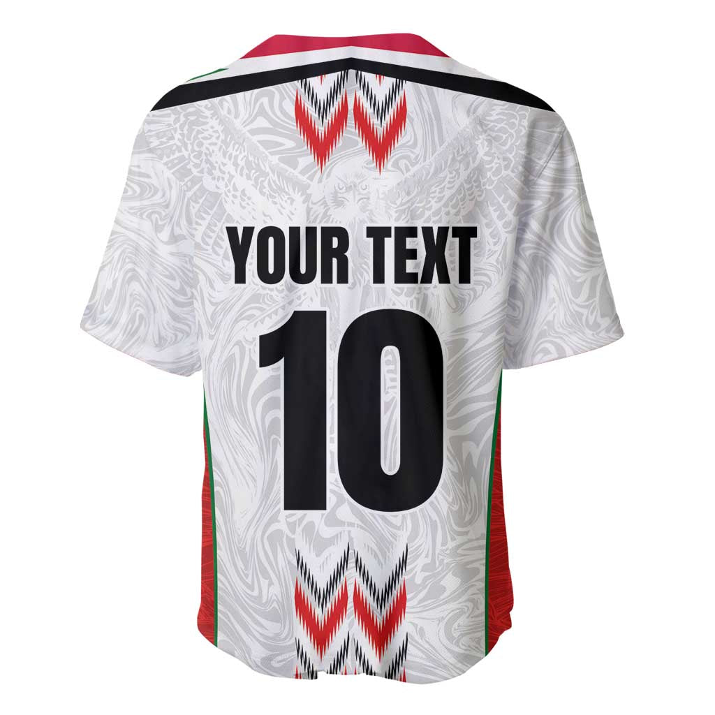 Custom Sudan Football Baseball Jersey Wings of Victory - Go Falcons of Jediane LT03