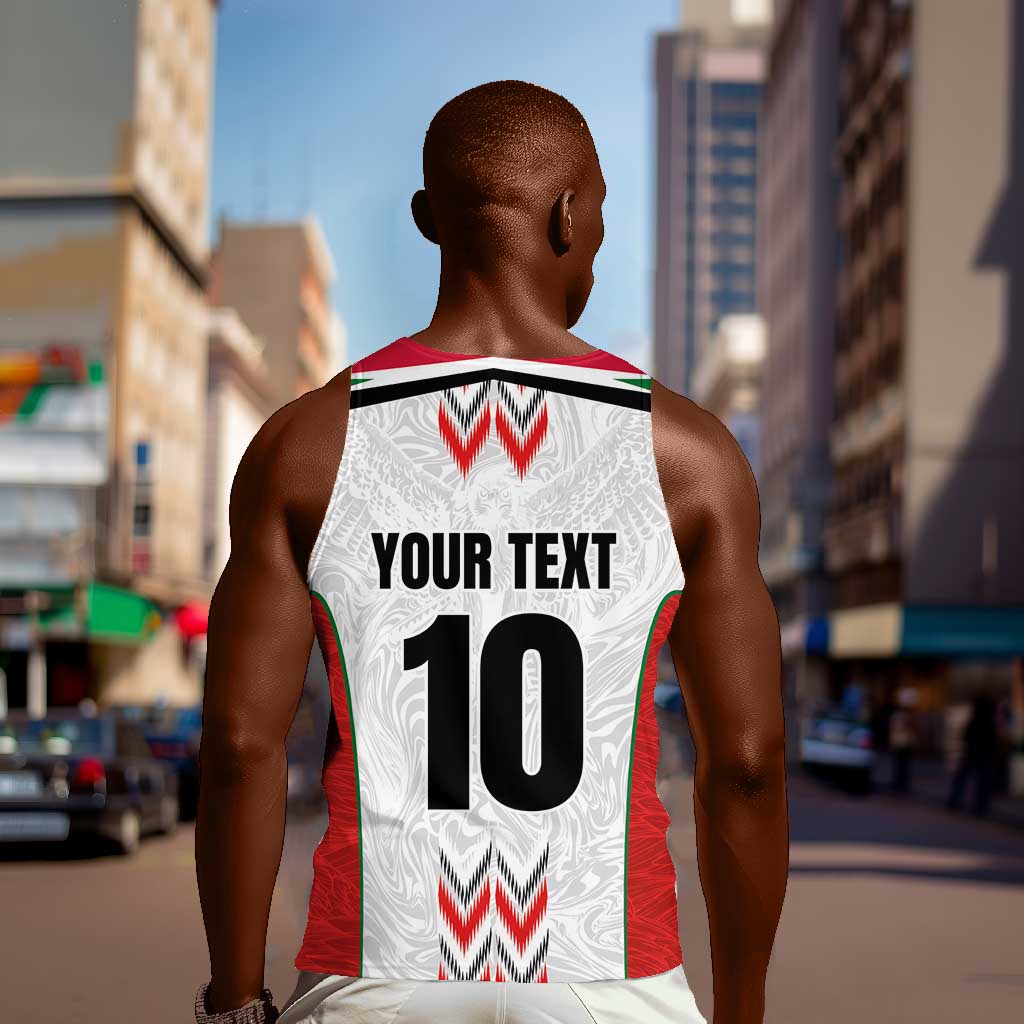 Custom Sudan Football Men Tank Top Wings of Victory - Go Falcons of Jediane LT03