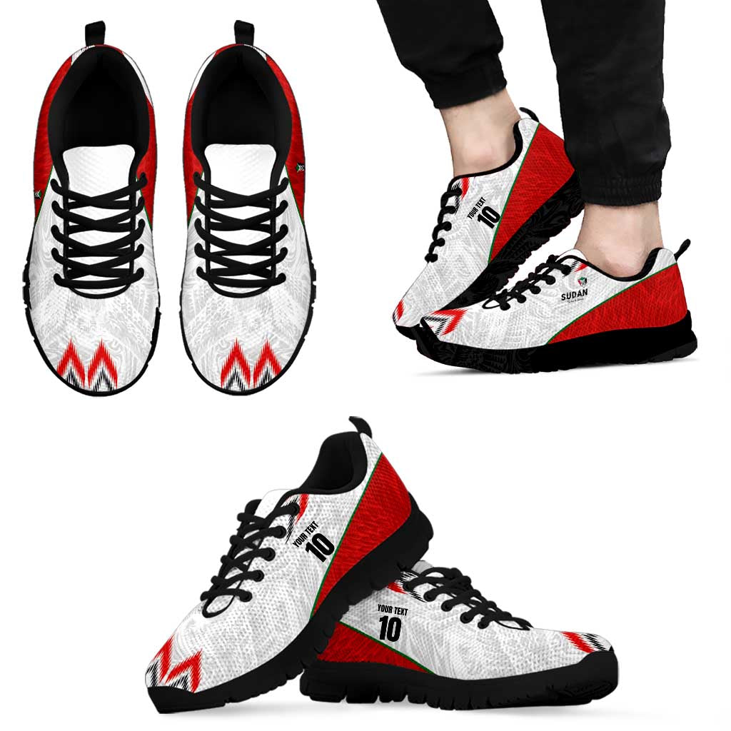 Custom Sudan Football Sneakers Falcons of Jediane - Wings of Victory LT03