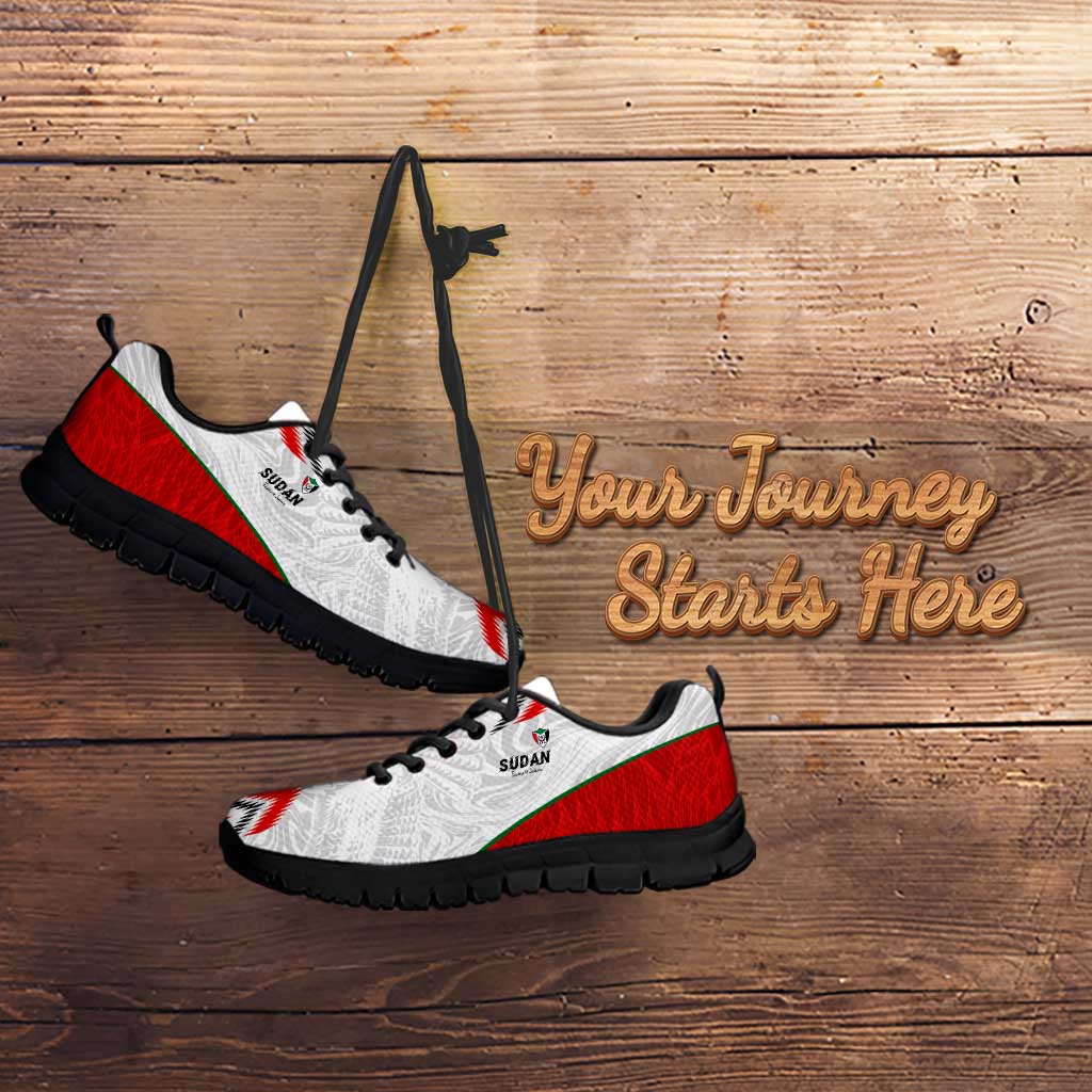 Custom Sudan Football Sneakers Falcons of Jediane - Wings of Victory LT03