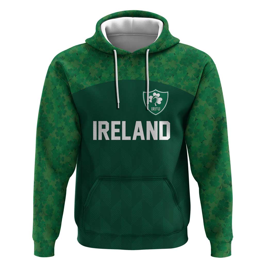 Custom Ireland Rugby Go Shamrocks Hoodie LT03