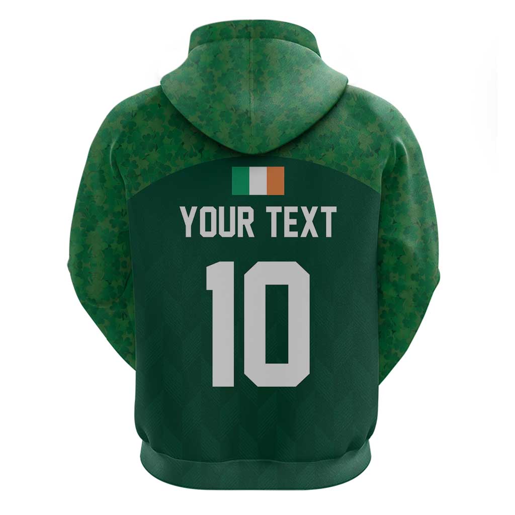 Custom Ireland Rugby Go Shamrocks Hoodie LT03