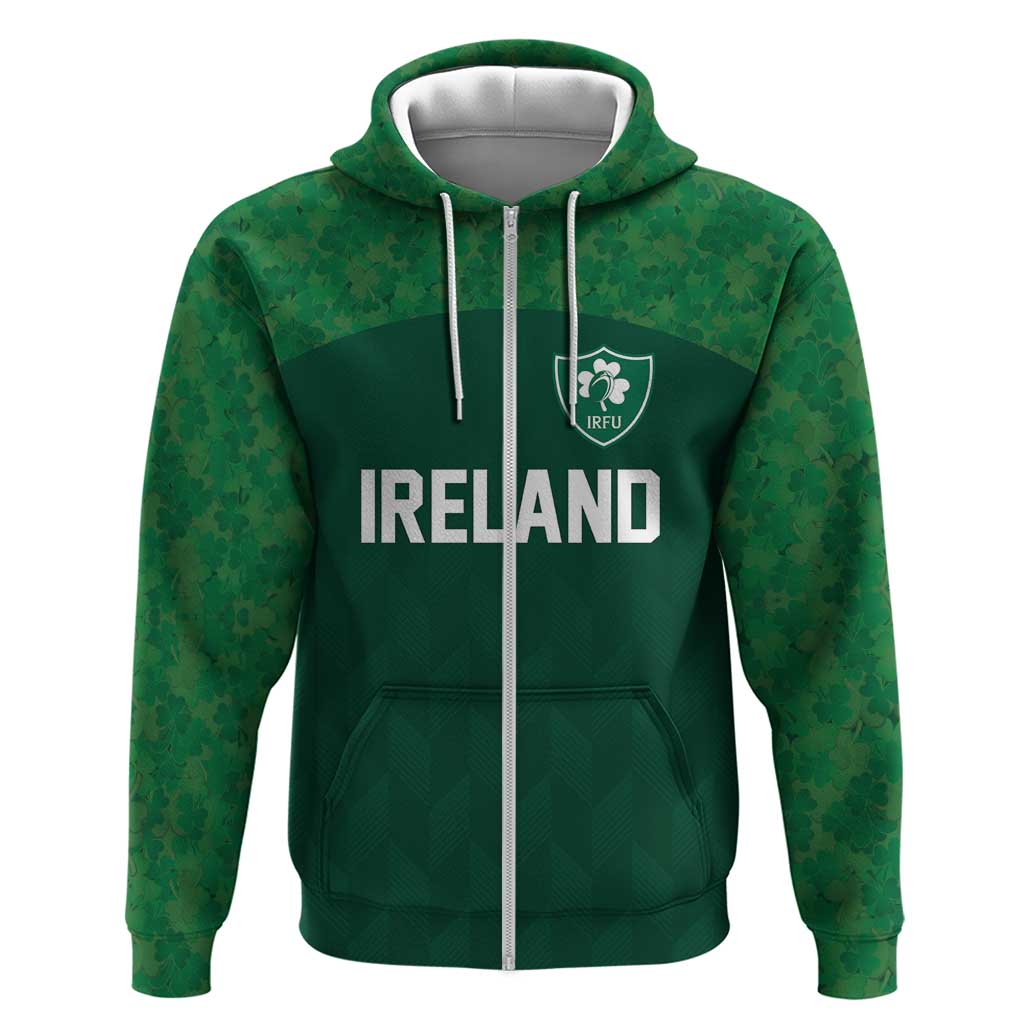 Custom Ireland Rugby Go Shamrocks Hoodie LT03