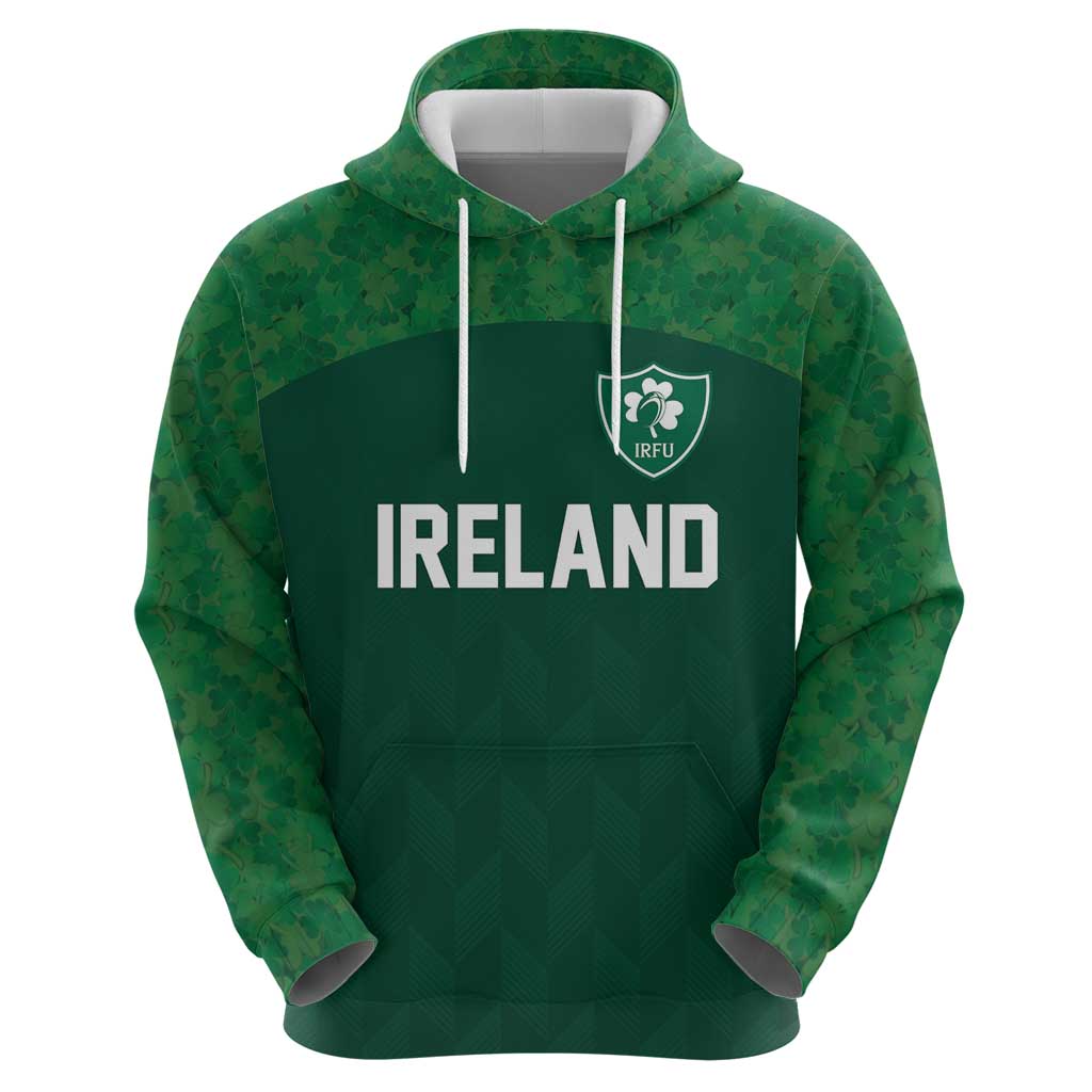 Custom Ireland Rugby Go Shamrocks Hoodie LT03