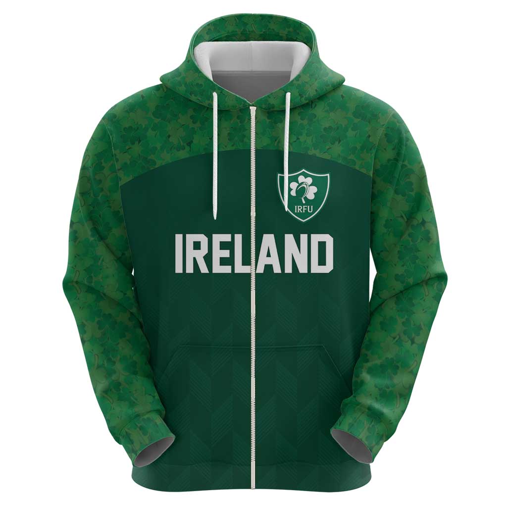 Custom Ireland Rugby Go Shamrocks Hoodie LT03
