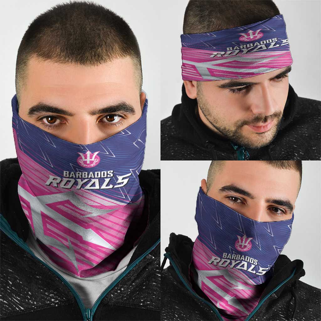 Barbados Cricket Royals Neck Gaiter Sporty Style with Trident Symbol LT03