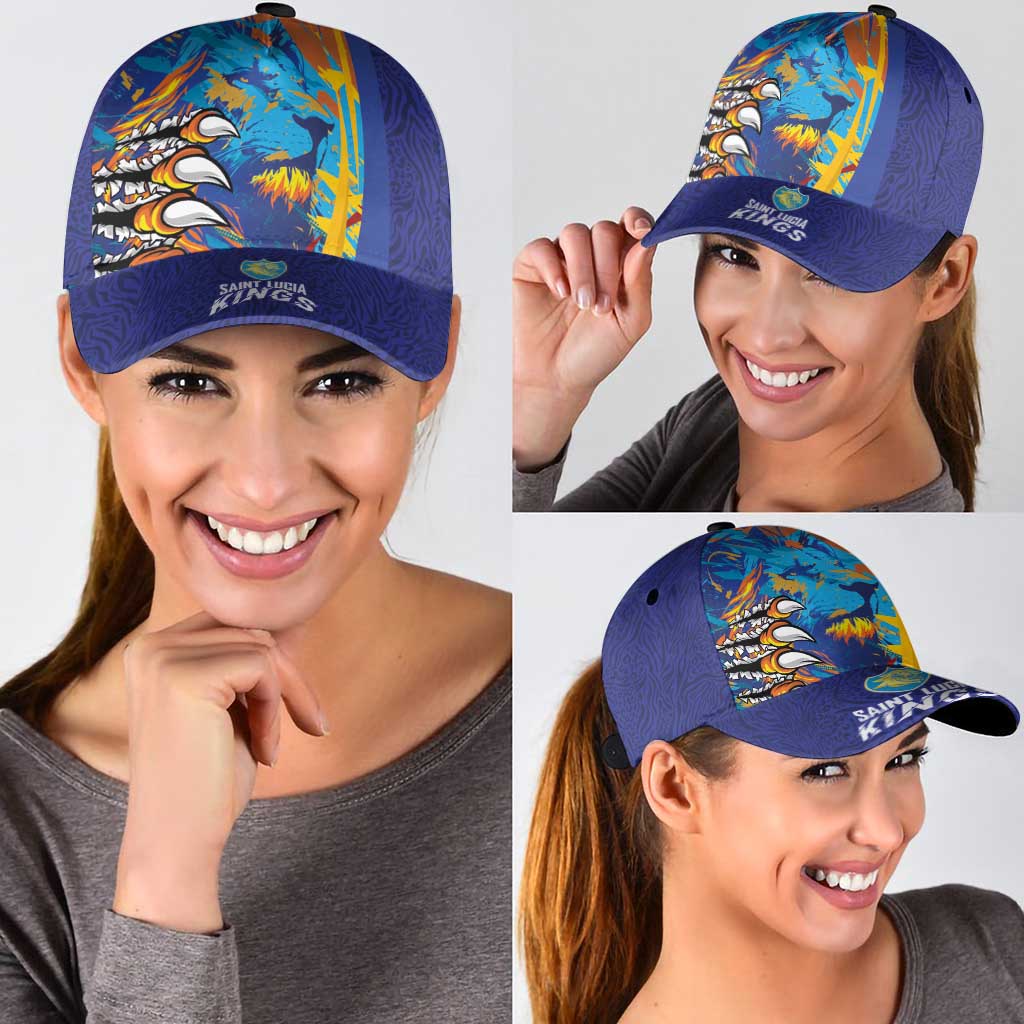 Saint Lucia Cricket Kings Classic Cap Power Lions of Caribbean LT03