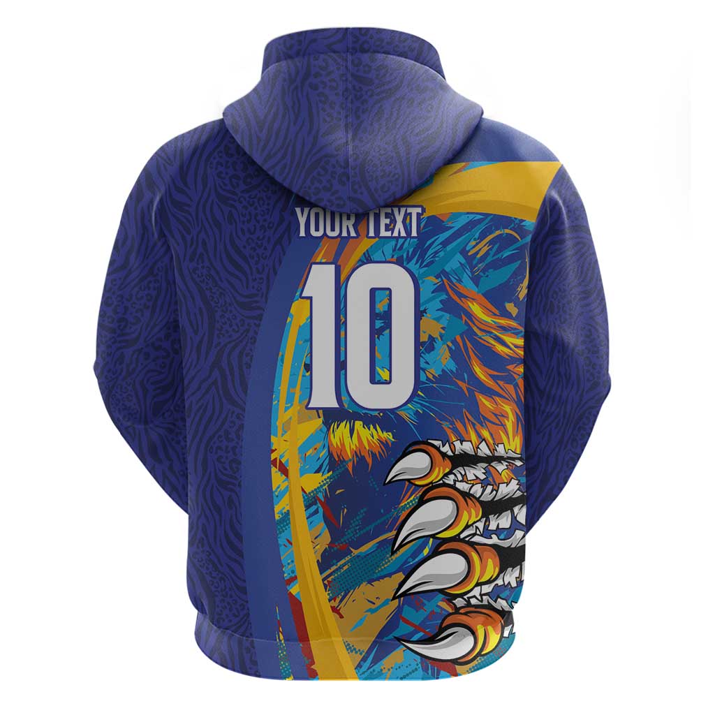Custom Saint Lucia Cricket Kings Hoodie Power Lions of Caribbean LT03