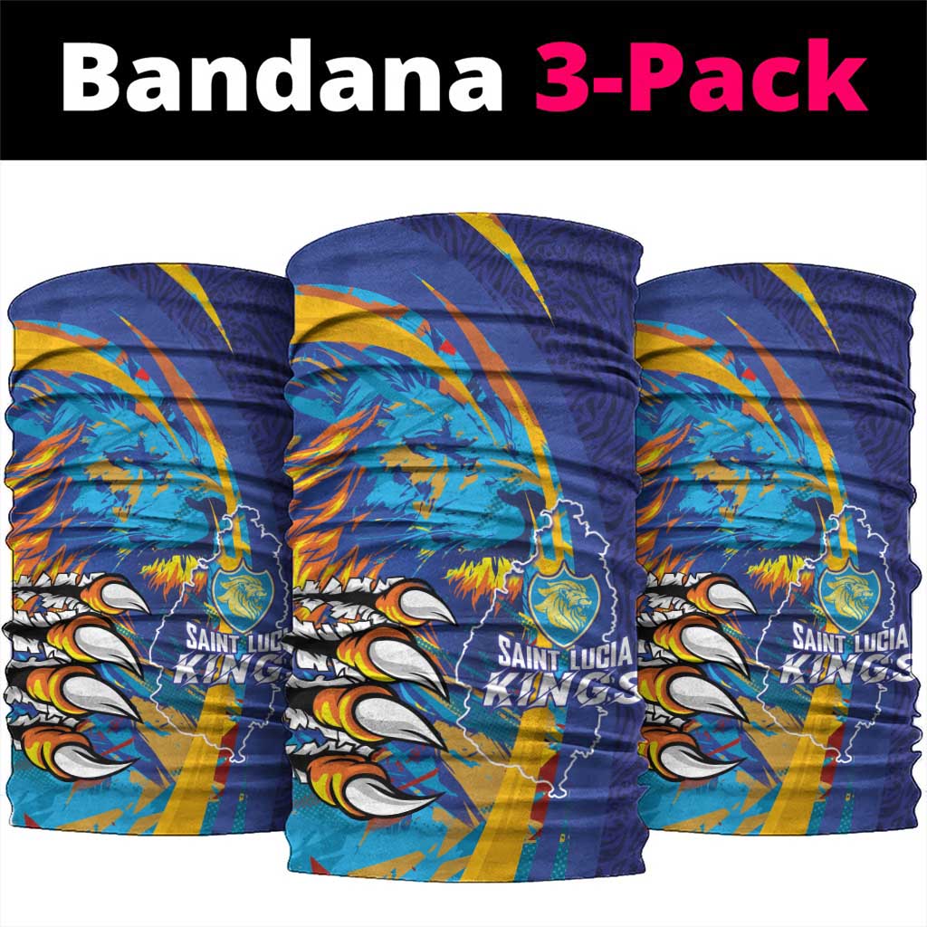 Saint Lucia Cricket Kings Neck Gaiter Power Lions of Caribbean LT03