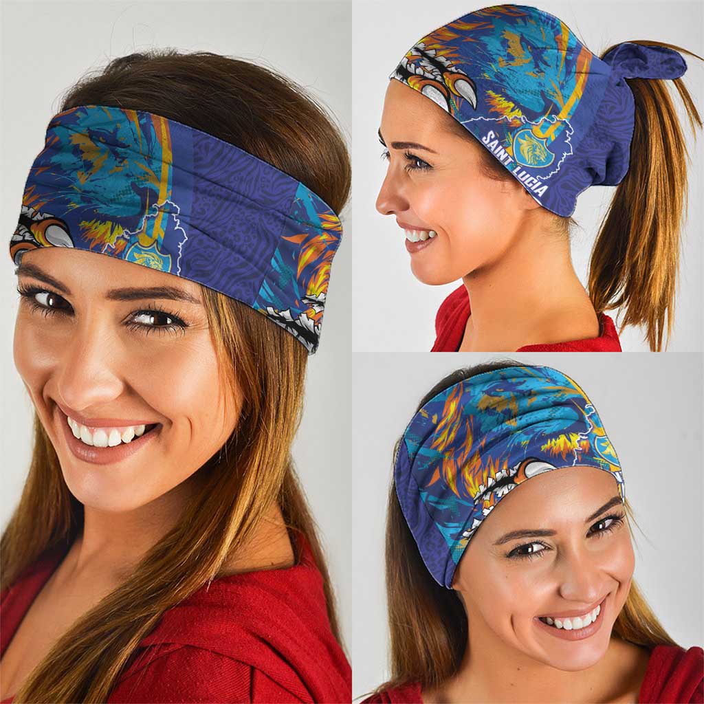Saint Lucia Cricket Kings Neck Gaiter Power Lions of Caribbean LT03