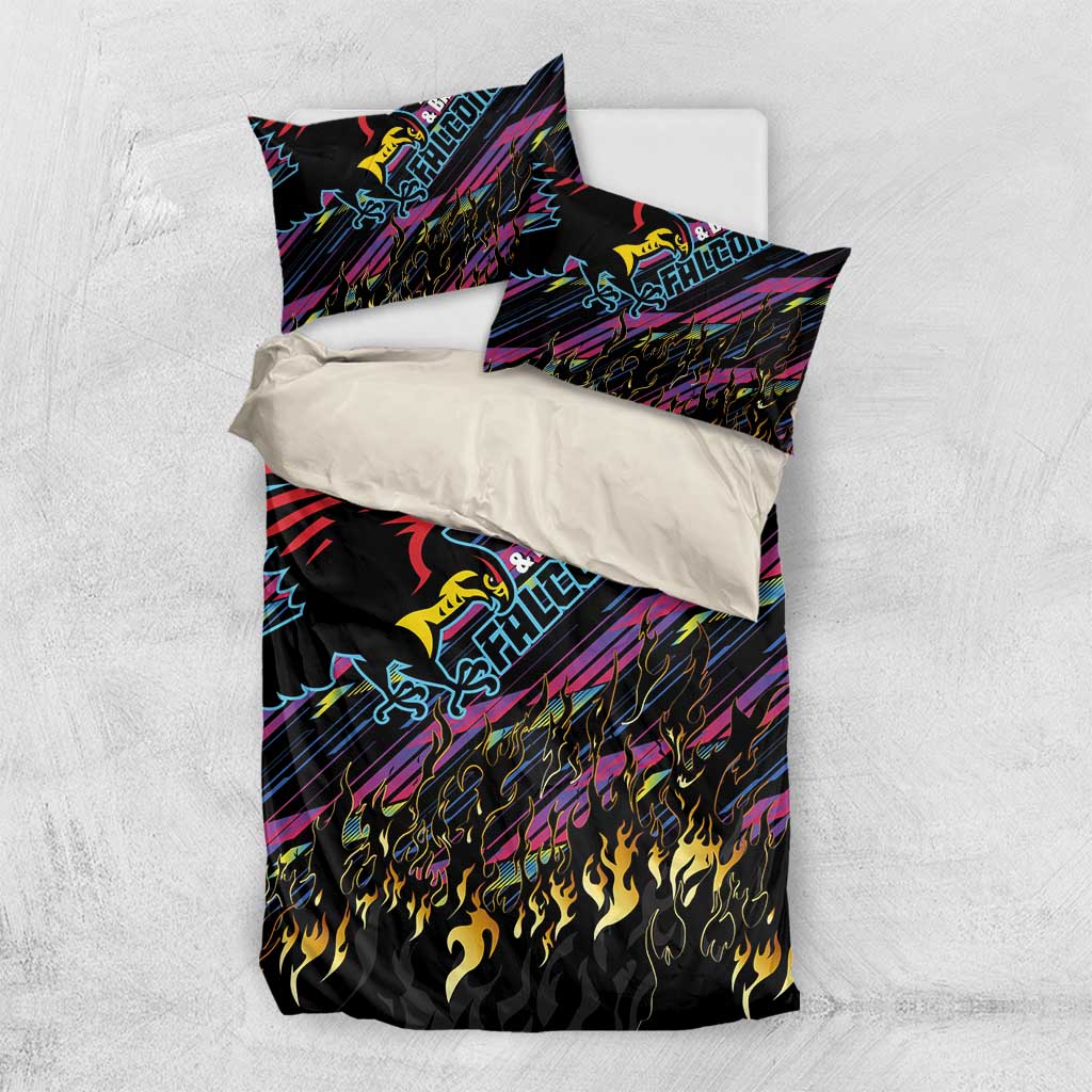 Antigua & Barbuda Cricket Falcons Bedding Set Through The Fire-Go Glory LT03