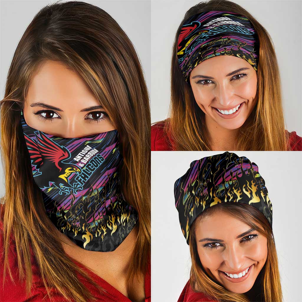 Antigua & Barbuda Cricket Falcons Neck Gaiter Through The Fire LT03