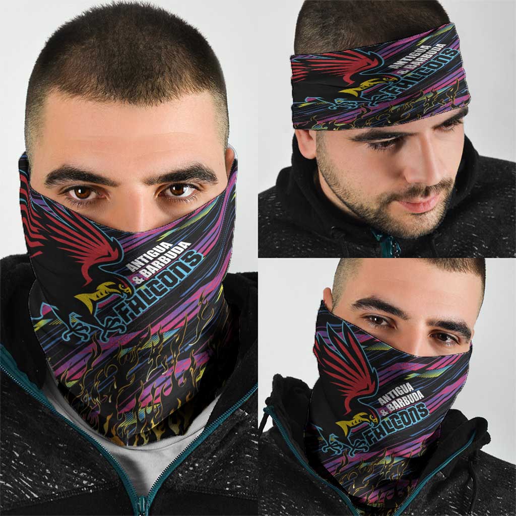 Antigua & Barbuda Cricket Falcons Neck Gaiter Through The Fire LT03
