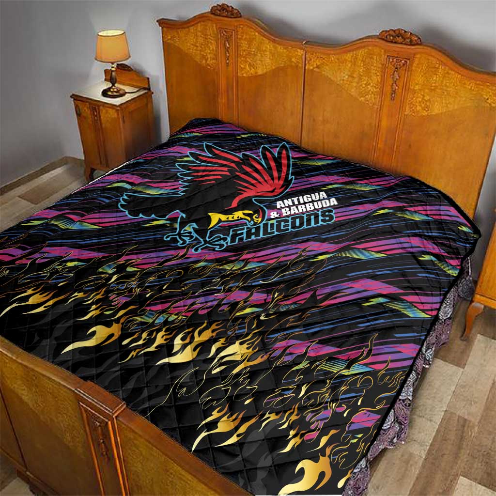 Antigua & Barbuda Cricket Falcons Quilt Through The Fire-Go Glory LT03